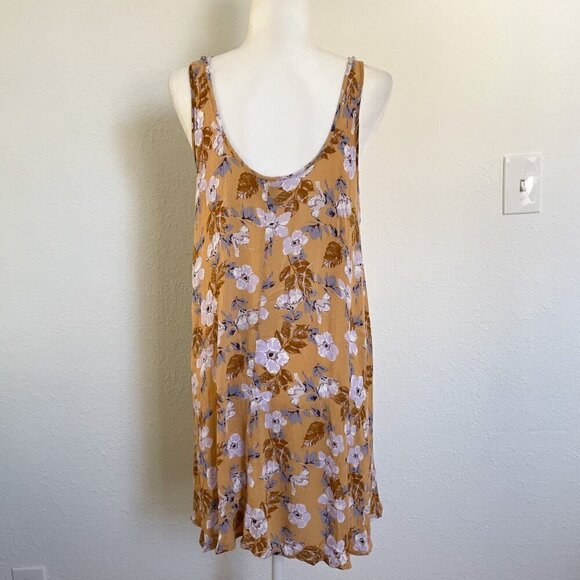 Hayden Los Angelos Boho Floral Lace flowy tank top tunic dresss size medium - Picture 5 of 7